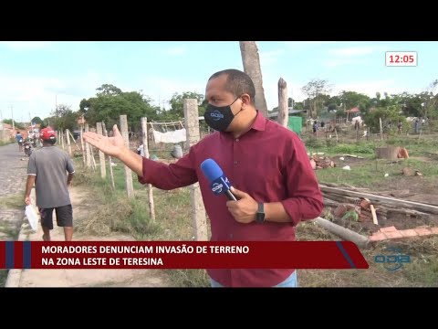 Moradores do Parque Universitário denunciam invasão de tereno em horta 19 01 2021
