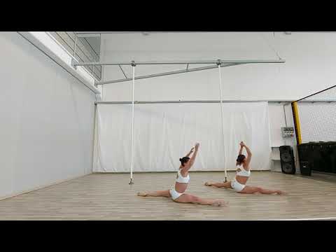 Benedetta e Giulia Rossi Pole Sport Campionato Italiano IPSF-PSI  Double Elite Women 2° Place