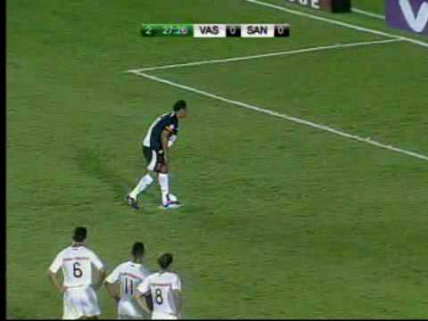 Brasileirão 2008_Vasco 1 x 0 Santos_Gol de Edmundo(Pênalti)