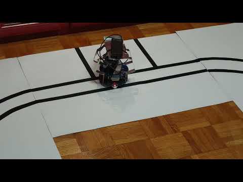 Automated Backward Parking on First Spot AlphaBot2 RPi3B (Autonomous Vehicle)