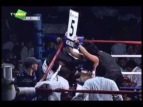 Pelea Arnoldo Solano (Nic) vs Luis Alberto Rios (Panama) - Videos Prodesa
