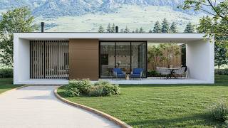 Casa Pequena e Moderna | Layout Inteligente e Design Acolhedor