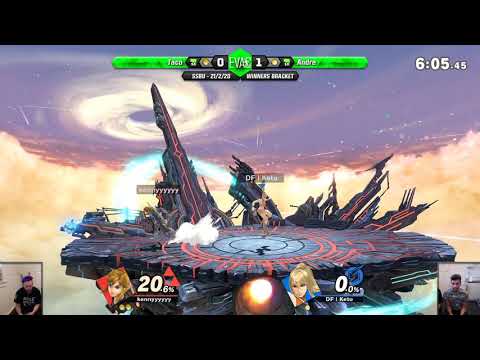 EVAC 21/2/20 - SSBU - Taco (Link) vs DF | Andre (Zero Suit Samus)