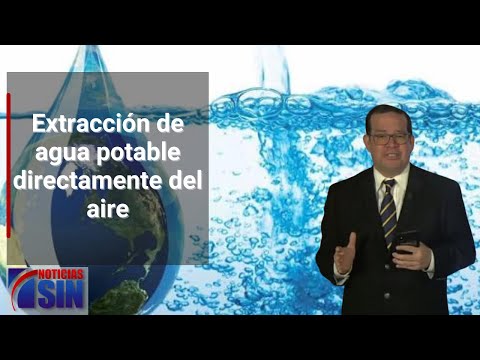Extracción de agua potable directamente del aire