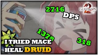 I Tried Mace Heal DRUID - Thoughts (CRAP, WRONG MACE)