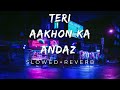 Teri Aankhon Ka Andaz (Slowed+Reverb) | Alka Yagnik &Udit Narayan