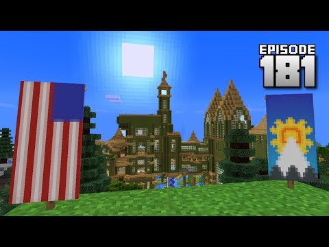 Let's Play Minecraft PE - Ep.181 : Artistic Touch!
