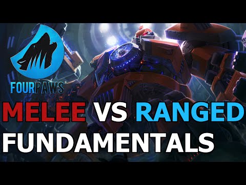 Fundamentals of Melee vs Ranged Lanephase - HTTL