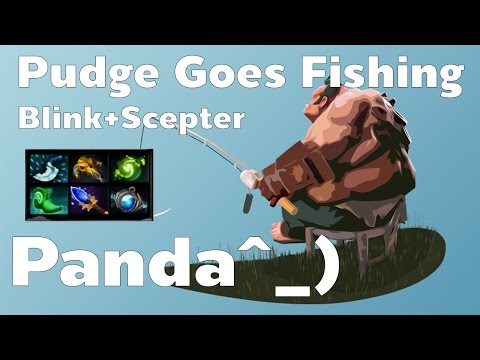 Pudge Goes Fishing! Blink+Scepter by Panda^_)