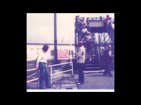 Eddie Russ and Gale Benson at the Berlin Wall
