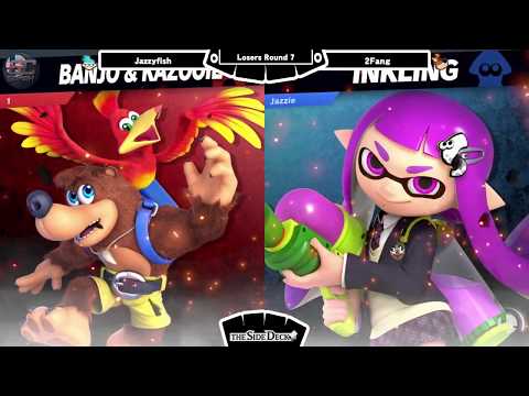 The Side Deck #58 - 2Fang (Banjo-Kazooie) VS Jazzyfish (Inkling) - SSBU Losers Quarters