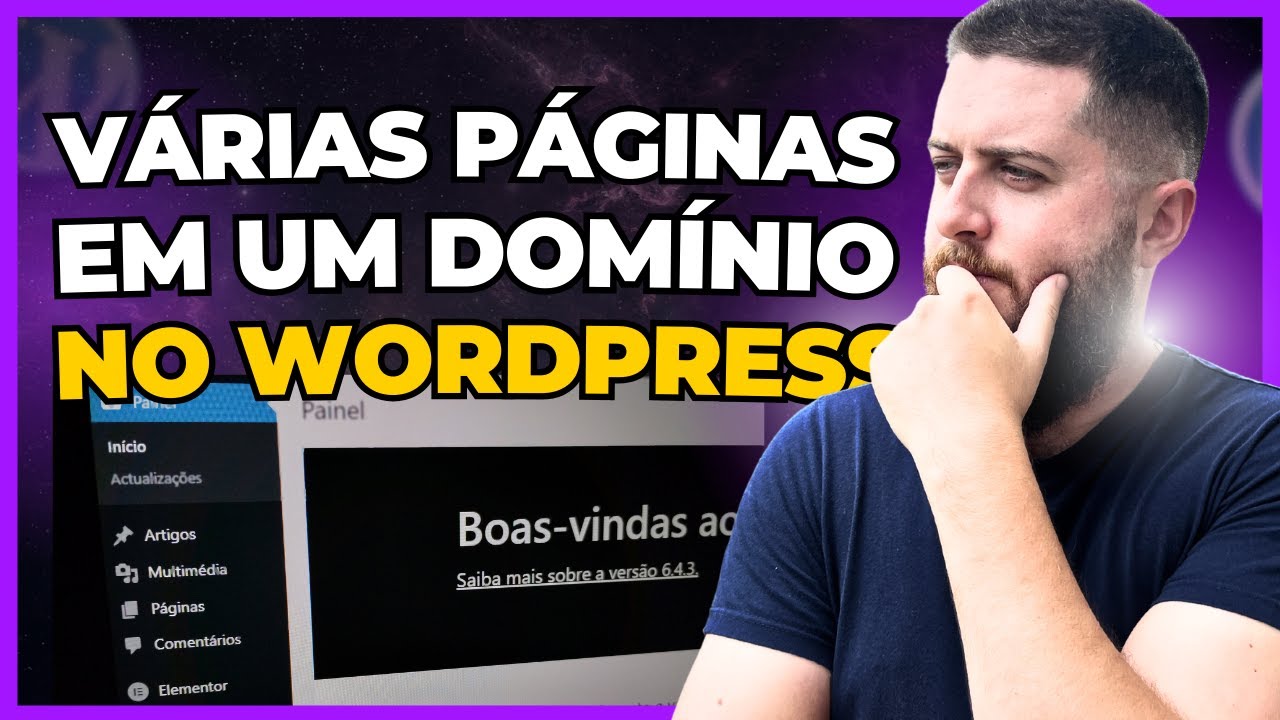 Como Criar VÁRIAS PÁGINAS em um só Domínio no WordPress / Elementor