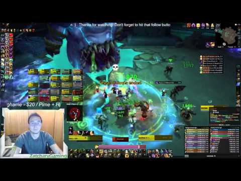 Heroic Hellfire Citadel - Gorefiend - Holy Paladin POV (Indestructible - Kel'thuzad)