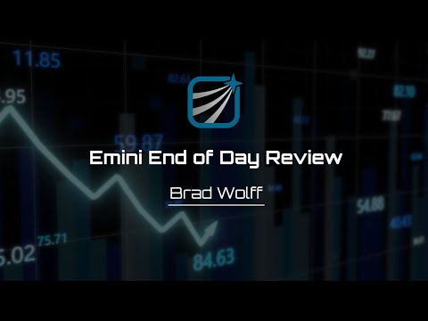 Emini End of Day Review - Thursday September 14, 2023 - Brad Wolff