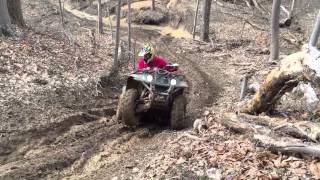 preview picture of video 'Playing at Mountwood Park ATV Adventure, in Wood County, WV.'