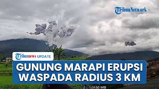 Download lagu Gunung Marapi Erupsi Lagi, Warga Diminta Waspada Radius 3 Km, Abu Vulkanik Hujani Tanah Datar mp3