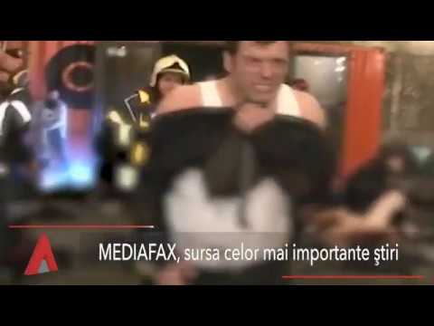 Stiri Mediafax 24 Octombrie - Noi imagini de la Colectiv arată intervenția haotică a pompierilor