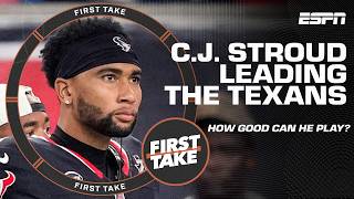 Can C.J. Stroud play good enough to make the Texans SUPER BOWL CONTENDERS this season! | First Take