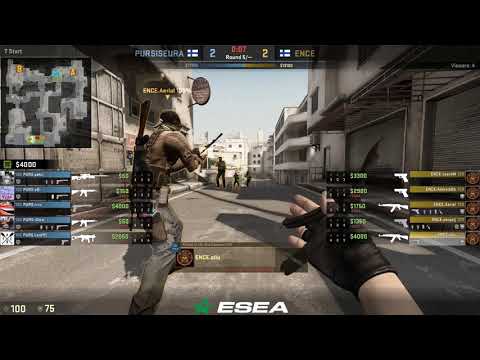 ESEA Advanced S28 | ENCE - PURSISEURA (BO1 de_dust2)