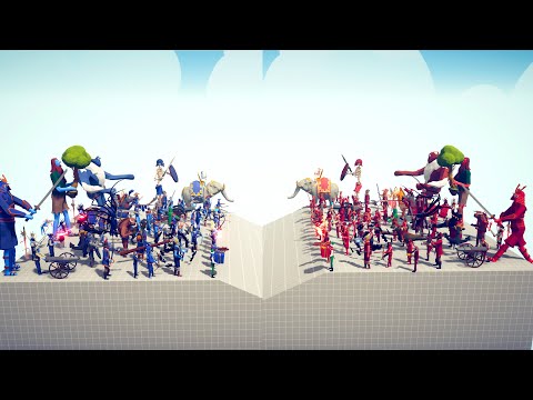 50 vs 50 ALL UNITS TOURNAMENT - Totally Accurate Battle Simulator TABS