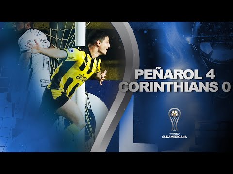 Gols e lances de Peñarol x Corinthians