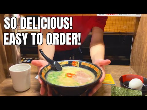 How To Order Ichiran Ramen in Japan | Happy Trip