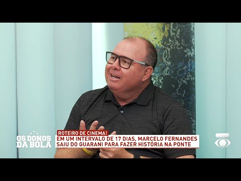 Entrevista Marcelo Fernandes (técnico campeão Série C Ponte Preta) - 31/10/2025 - Os Donos da Bola