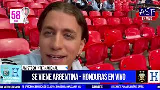 GOLEO ARGENTINA 3-0 A HONDURAS EN MIAMI AMISTOSO INTERNACIONAL 🔴