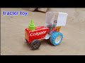 Colgate Se Tractor Toys Simple Trick Colgate के डिब्बे से ट्रैक्ट�