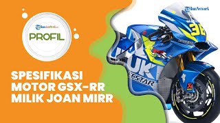 Intip Penampakan Motor Balap GSX-RR Joan Mir di Jakarta Auto Week 2022, Ini Spesifikasinya