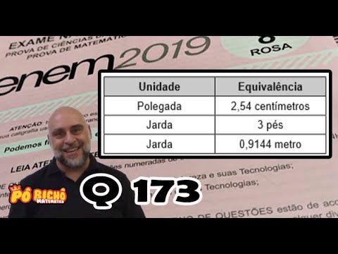 ENEM 2019 Q 173 PROVA ROSA MATEMÁTICA