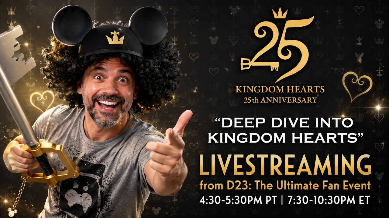 🎮🚨AO VIVO - DEEP DIVE Into KINGDOM HEARTS | D23: The Ultimate Disney Fan Event