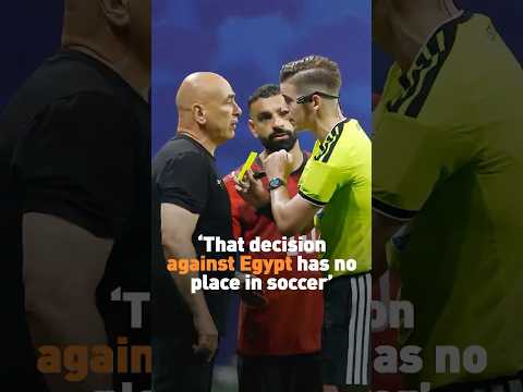 'That decision against Egypt has no place in soccer'