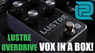 Video thumbnail for LPD Pedals Lustre Overdrive | 1960 Vox AC30 Treble Boost by Visual Guy
