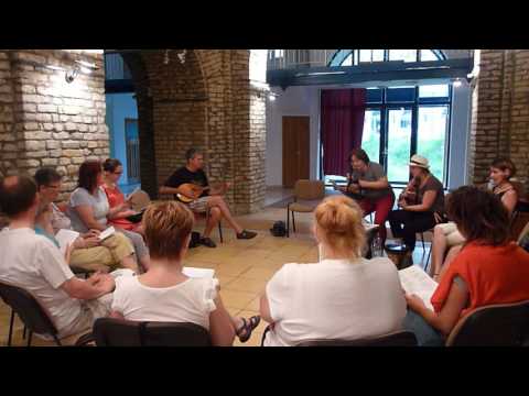 Szegedi Balkán Tánctábor - énekóra a T'Rakija zenekarral 1. (2016.07.26-29.)