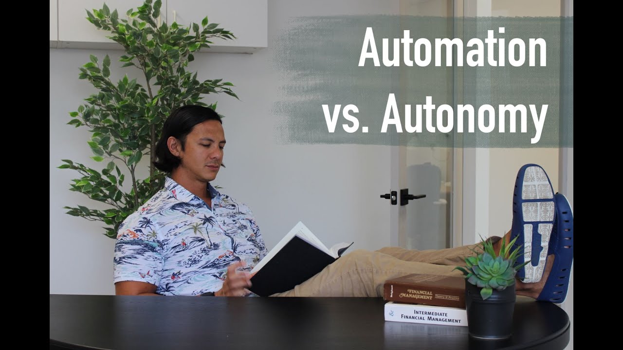 Automation vs. Autonomy (Automation Series- Part 1)