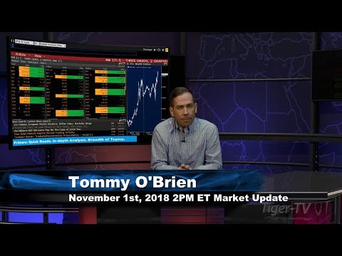 November 1st 2PM ET Market Update with Tommy O'Brien on TFNN