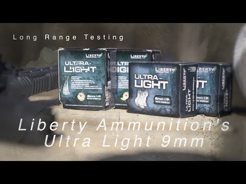 Long Range Testing Liberty Ammunition's Ultra Light 9mm