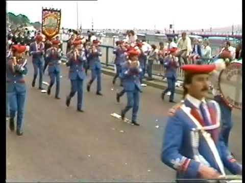 South Down Defenders Flute Band @ ABOD Relief of Derry Celebrations 1986