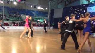 Mistrzostwa Polski Elbląg 2014 14-15 Latin 1/4 Samba 2