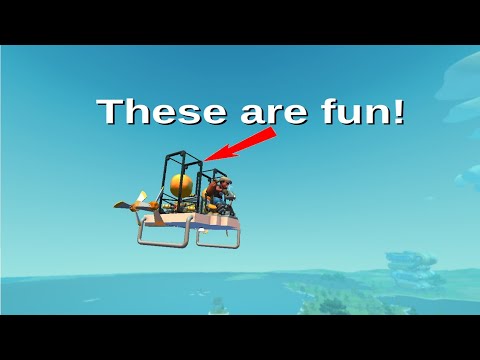 scrap mechanic survival modded - Fant mod 02 Chemical Lift Engine fun