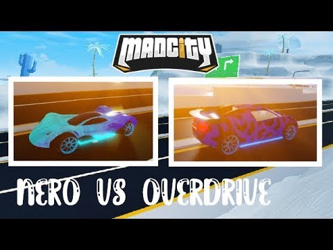 Nero vs Overdrive in Mad City Roblox - Speed Test