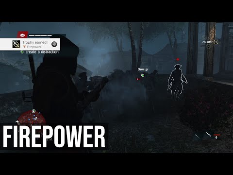 Firepower Trophy (Kill 5 Guards At Once With a Blunderbuss) - Assassin's Creed Freedom Cry