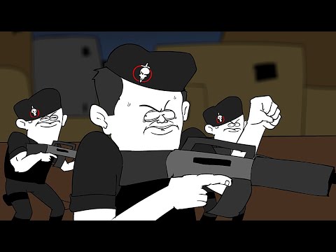 TROPA DE ELITE-- FACA NA CARTEIRA E NADA NA CAVEIRA! OH! (ANIMADO)