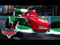 Será que Francesco consegue vencer Relâmpago McQueen em uma pista de terra? | Pixar Carros