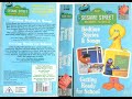 Sesame Street Bedtime Stories Songs Getting Ready For School 1988 UK VHS