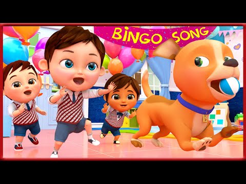 Bingo en français  - Comptines pour bébé en francais - Banana Cartoon LE Français [HD]