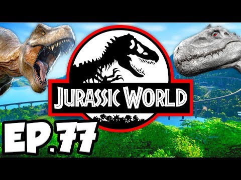 Jurassic World: Evolution Ep. 77- SPINORAPTOR ESCAPE, CAMOUFLAGE INDOMINUS REX! (Gameplay Lets Play)