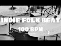 100BPM Indie Folk Drum Beat Backing Track