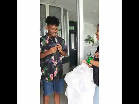 The FM96 "Yes to Everything" Challenge: Vula targets Steven of the FM96 Breakfast Show